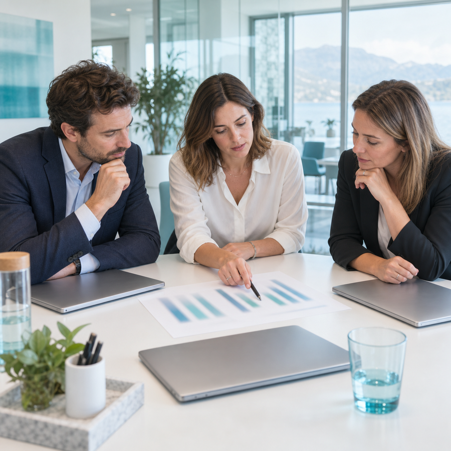 Revue d'equipe, courbes d'utilisation